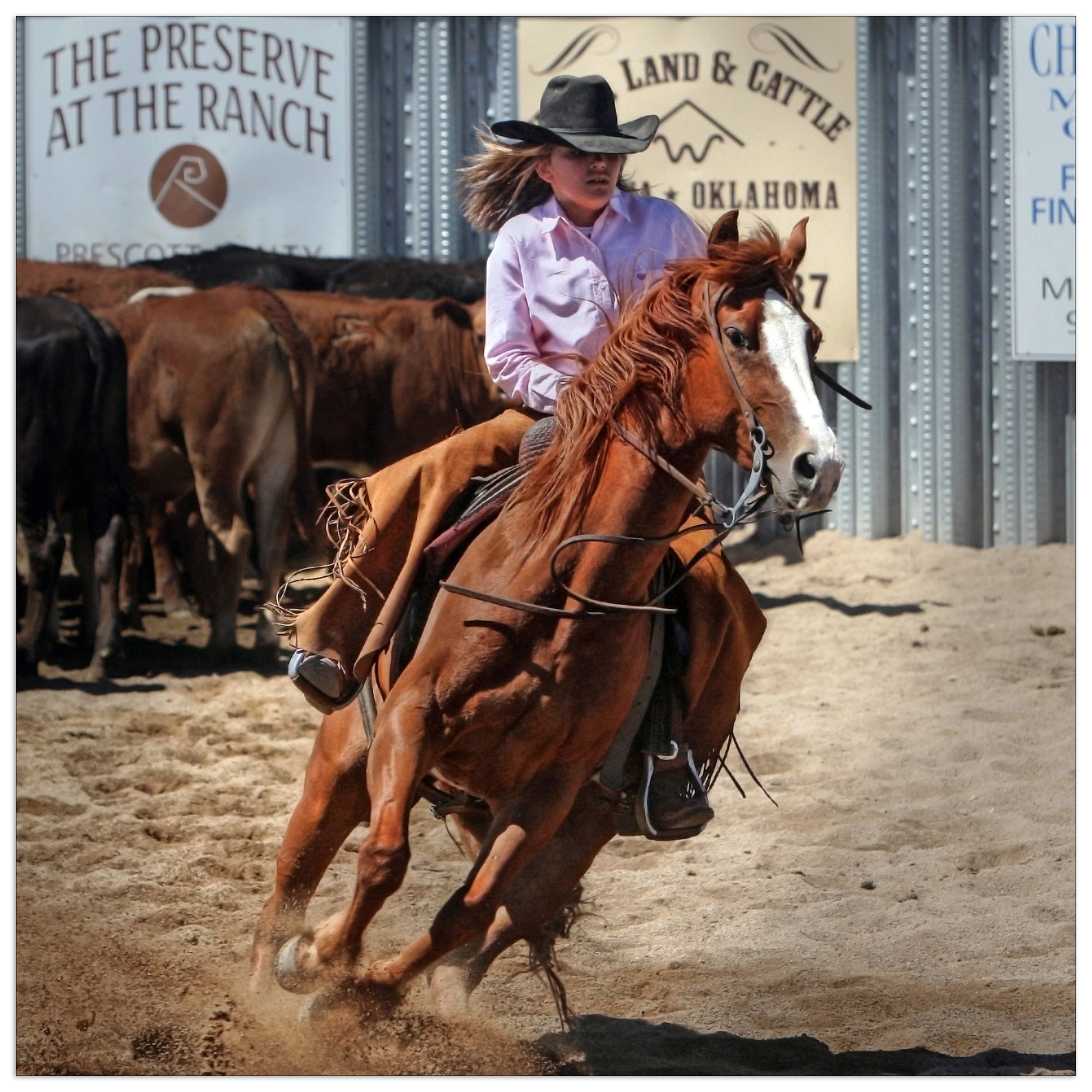 Cowgirl cm 30x30