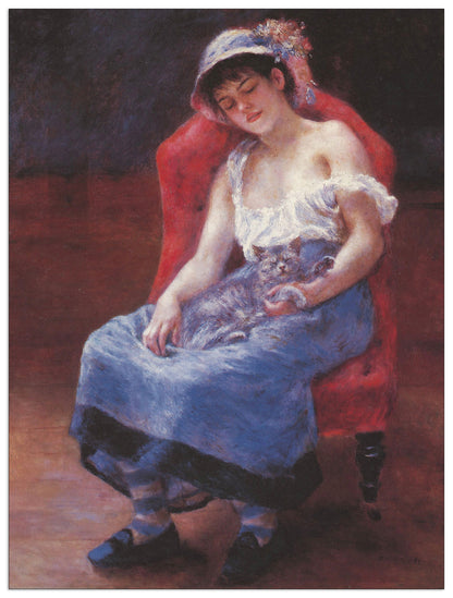 A girl asleep cm 60x80