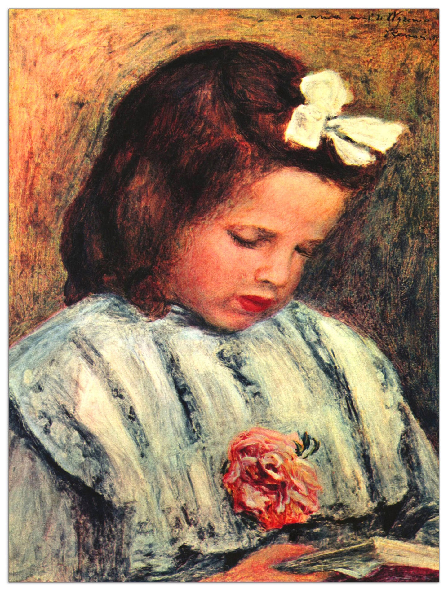 A reading girl cm 60x80