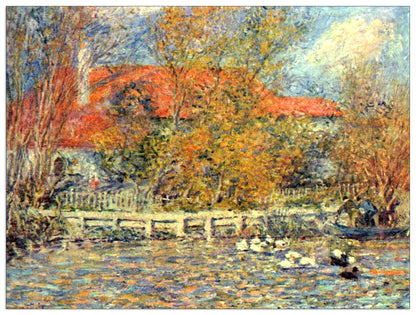Duck pond cm 80x60