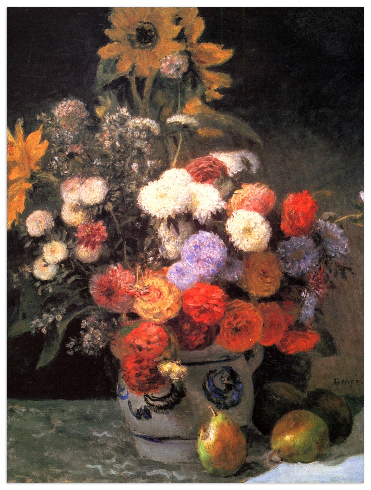 Flowers in a vase cm 60x80