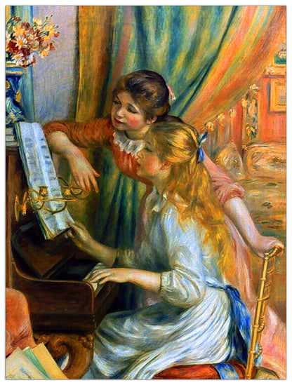Girls at the Piano cm 60x80