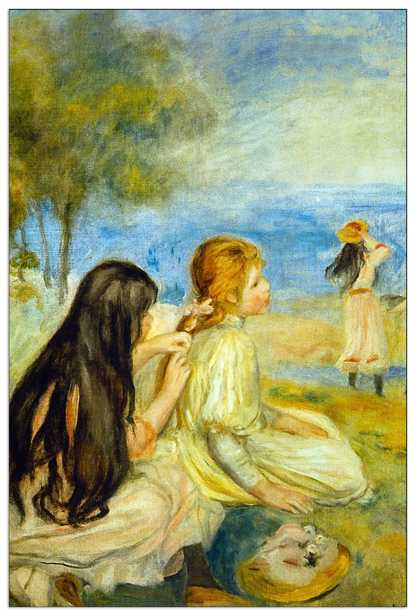 Girls by the Seaside cm 90x135
