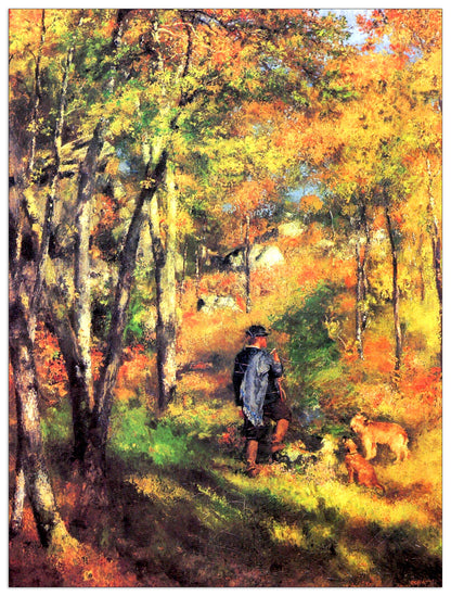 Jules le Coeur and his dogs cm 60x80