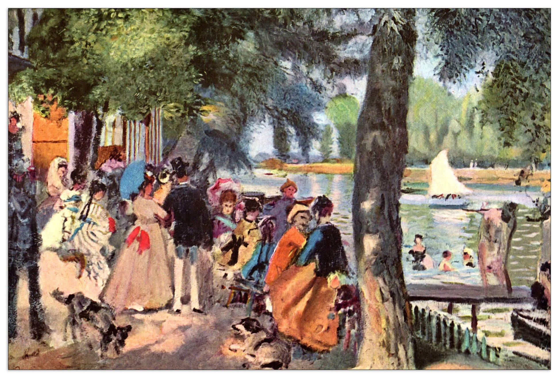 La Grenouillere cm 90x60