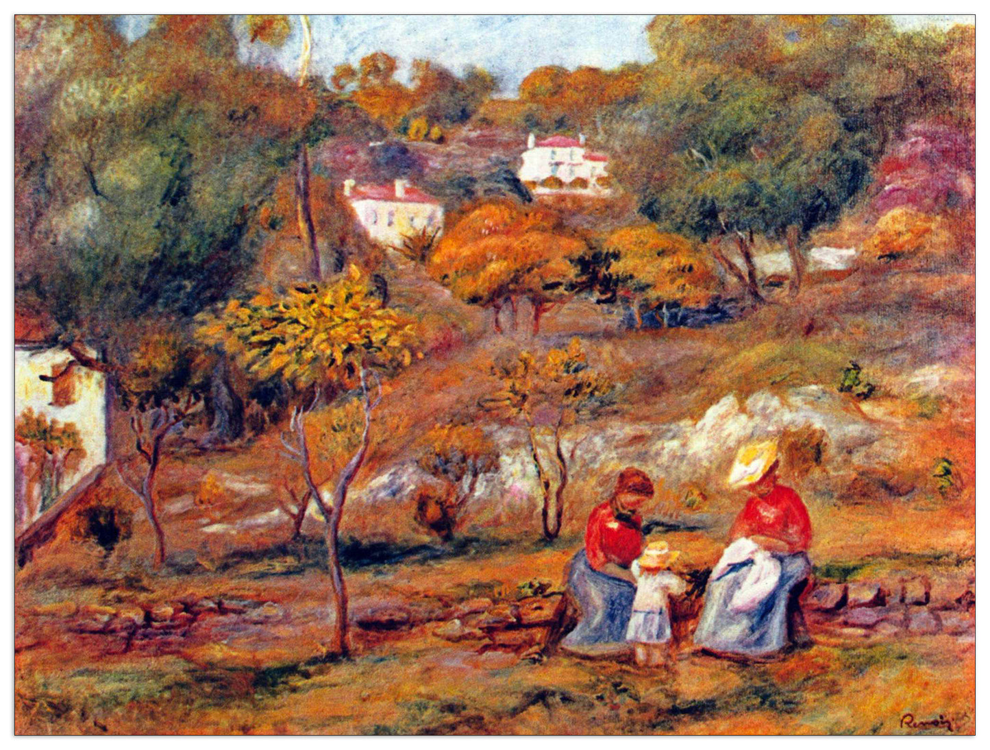 Landscape at Cagnes cm 80x60