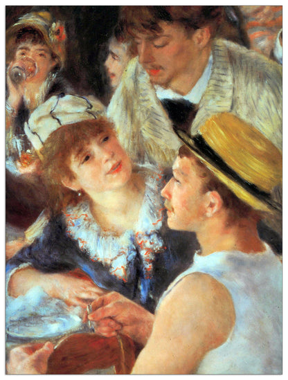 Lunch on the boat party, detail cm 60x80