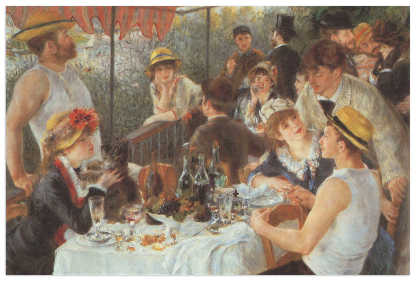 Luncheon on the boat party cm 90x60
