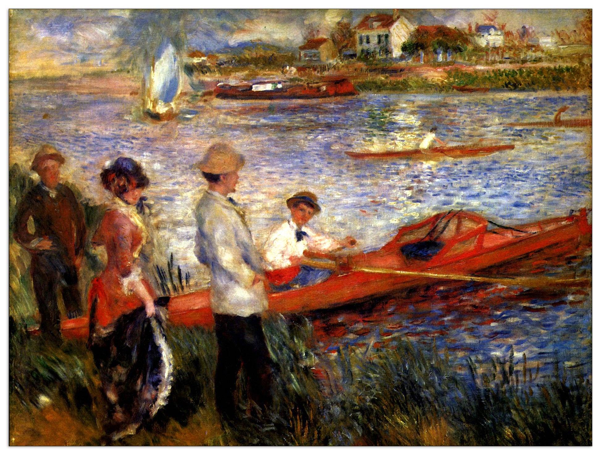 Oarsman of Chatou cm 120x90