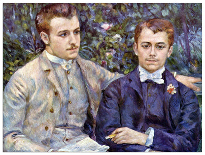 Portrait of Charles and George cm 80x60