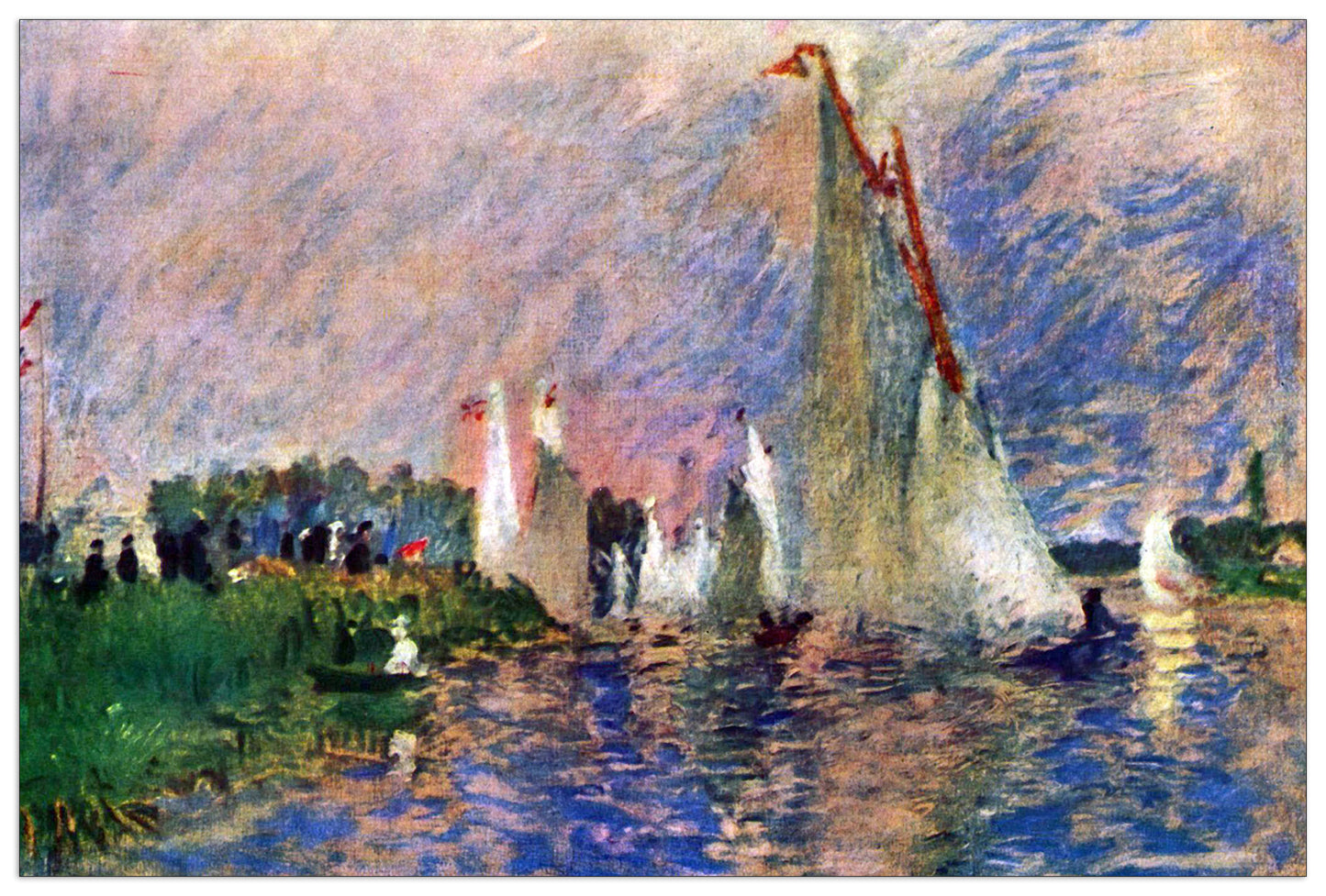 Regatta in Argenteuil cm 90x60