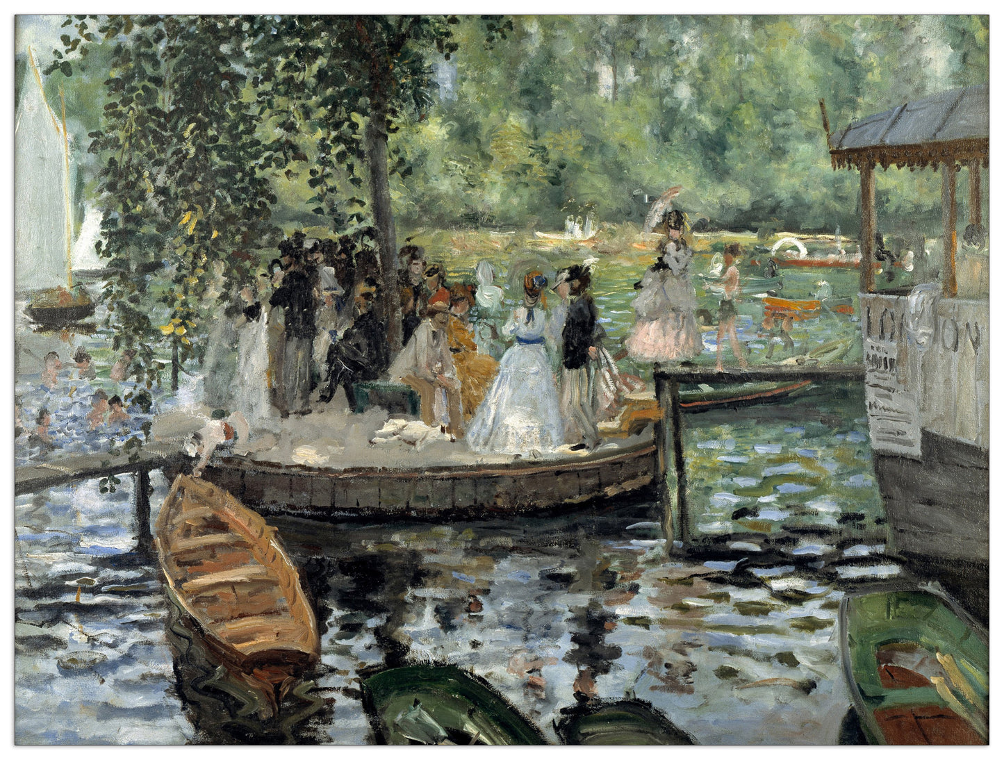 La Grenouillere cm 120x90