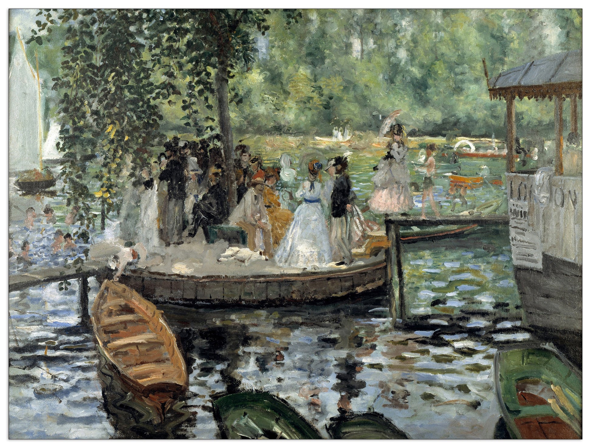 La Grenouillere cm 120x90
