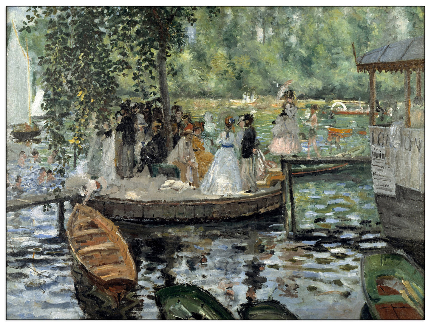 La Grenouillere cm 80x60