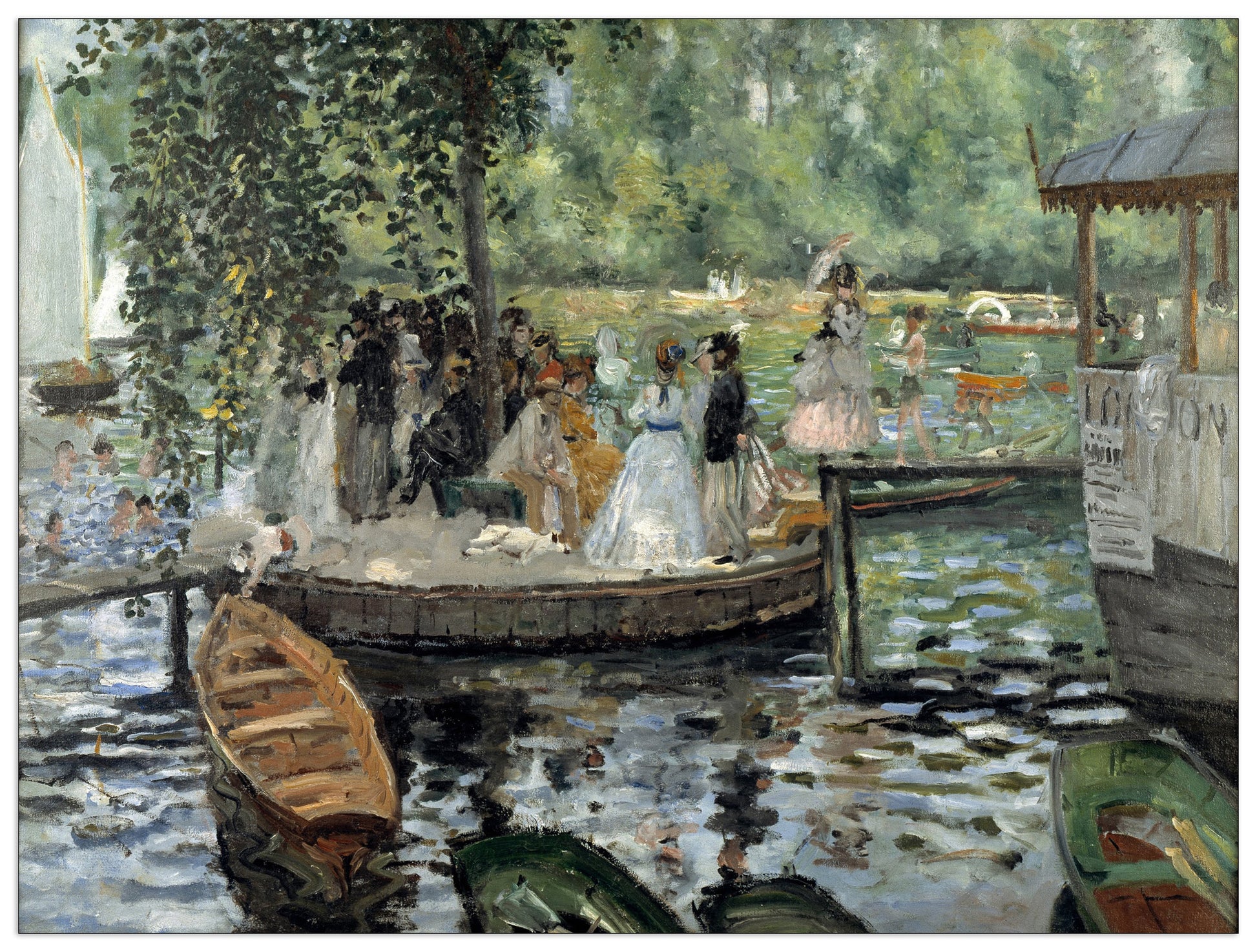 La Grenouillere cm 80x60