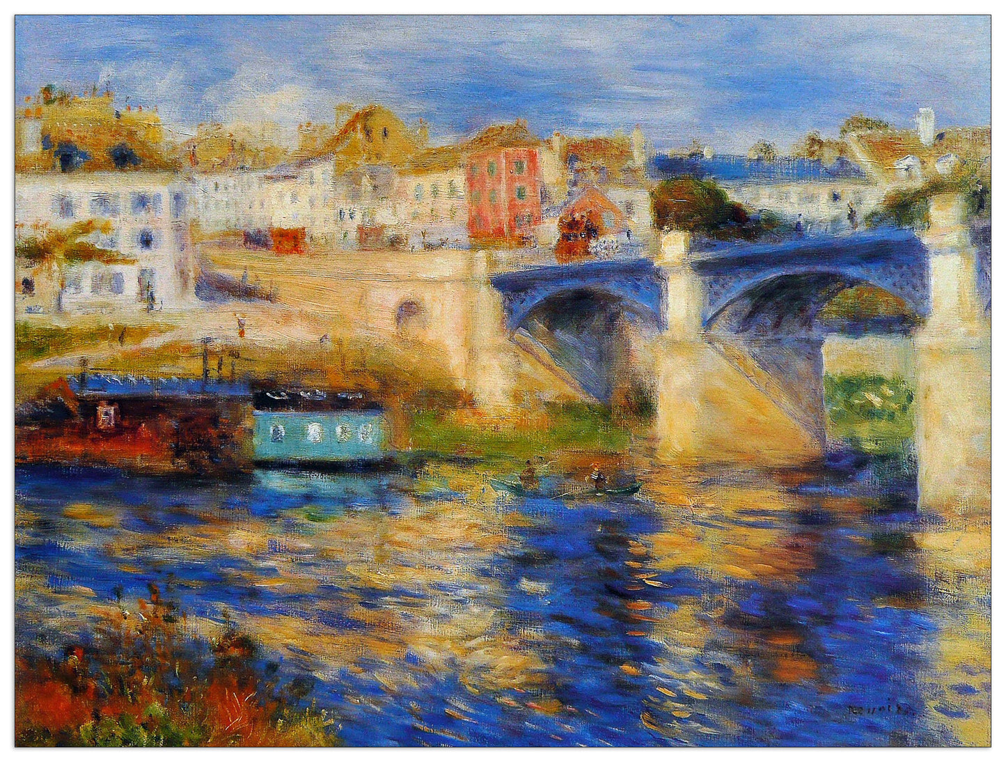 Le Pont de Chatou cm 120x90