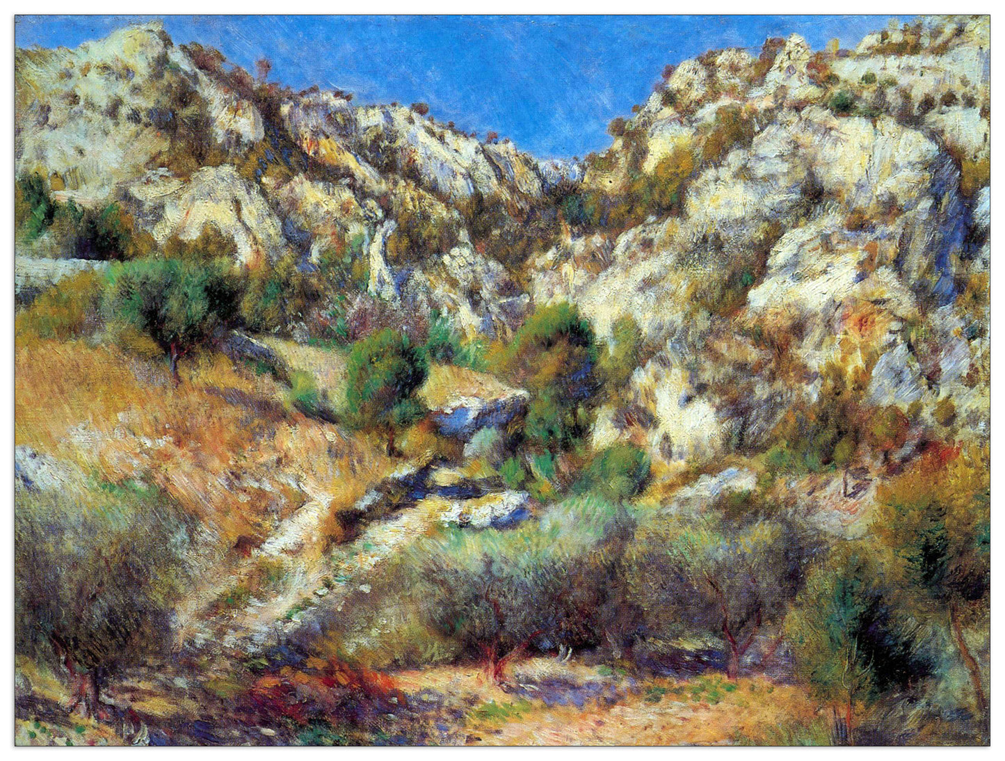 Rocks at L'Estage cm 120x90