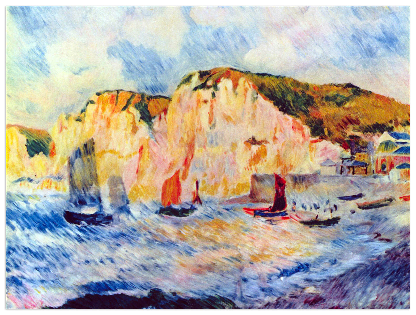 Sea and Cliffs cm 80x60