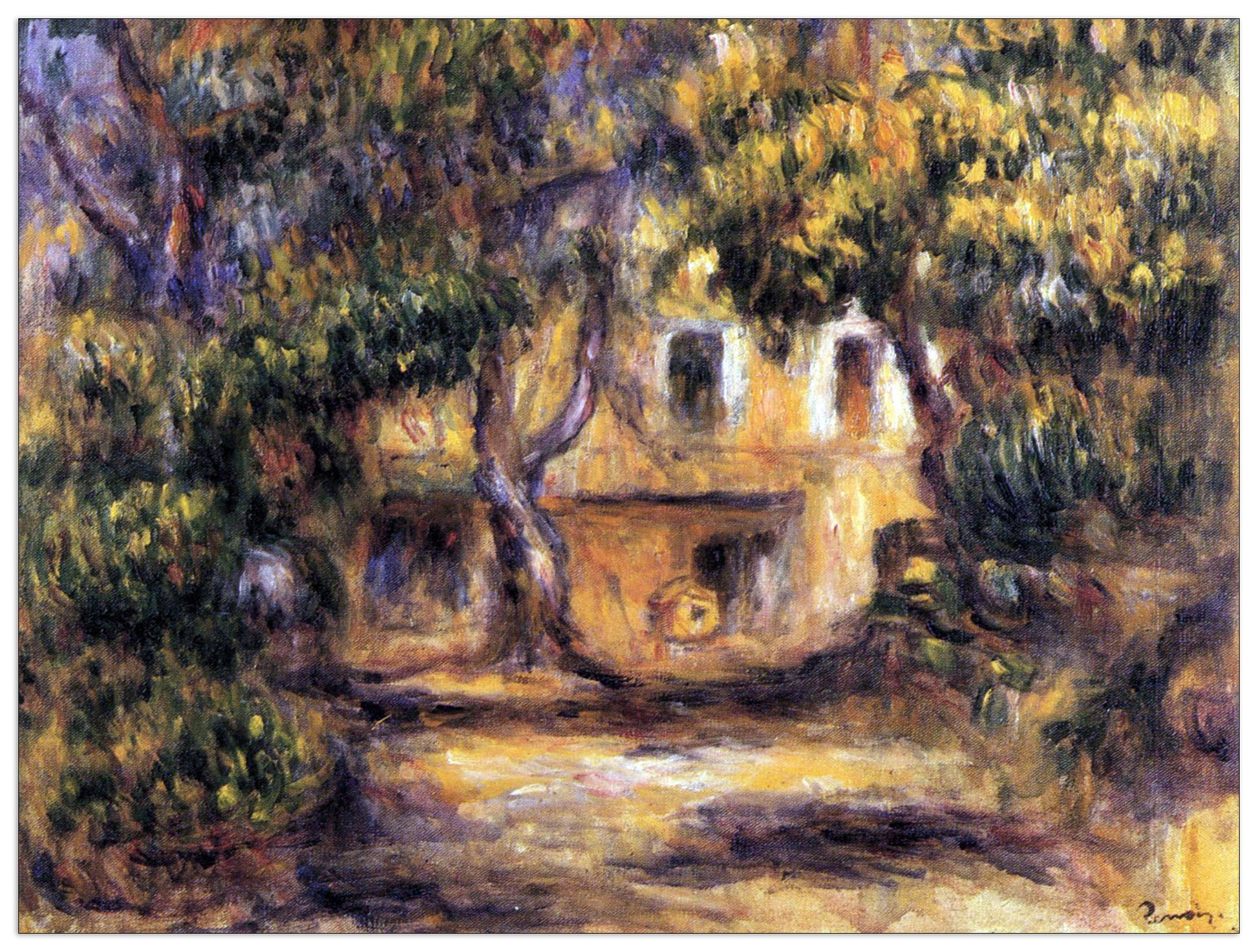 The farm at Les Collettes cm 80x60