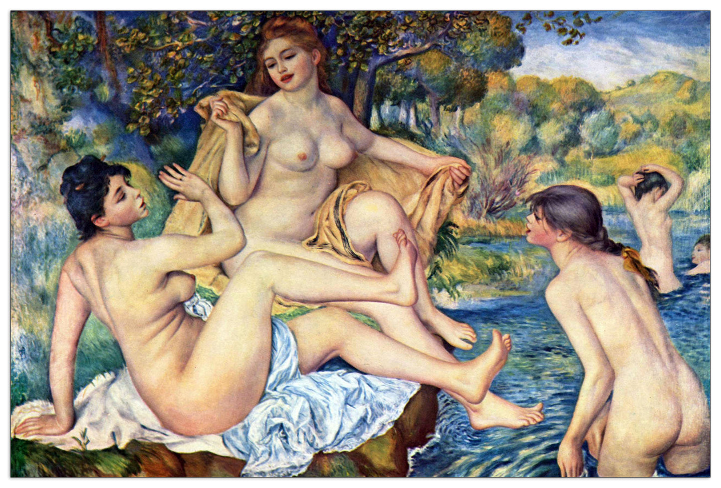The Large Bathers cm 90x60
