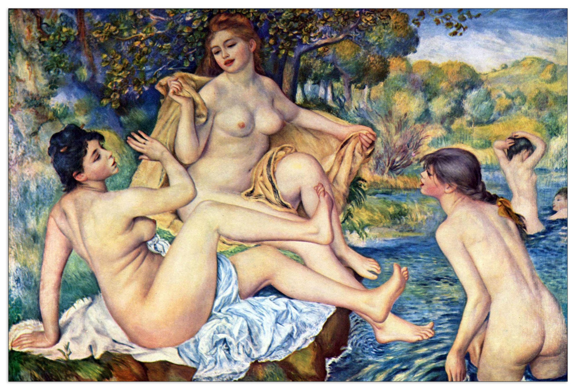 The Large Bathers cm 90x60