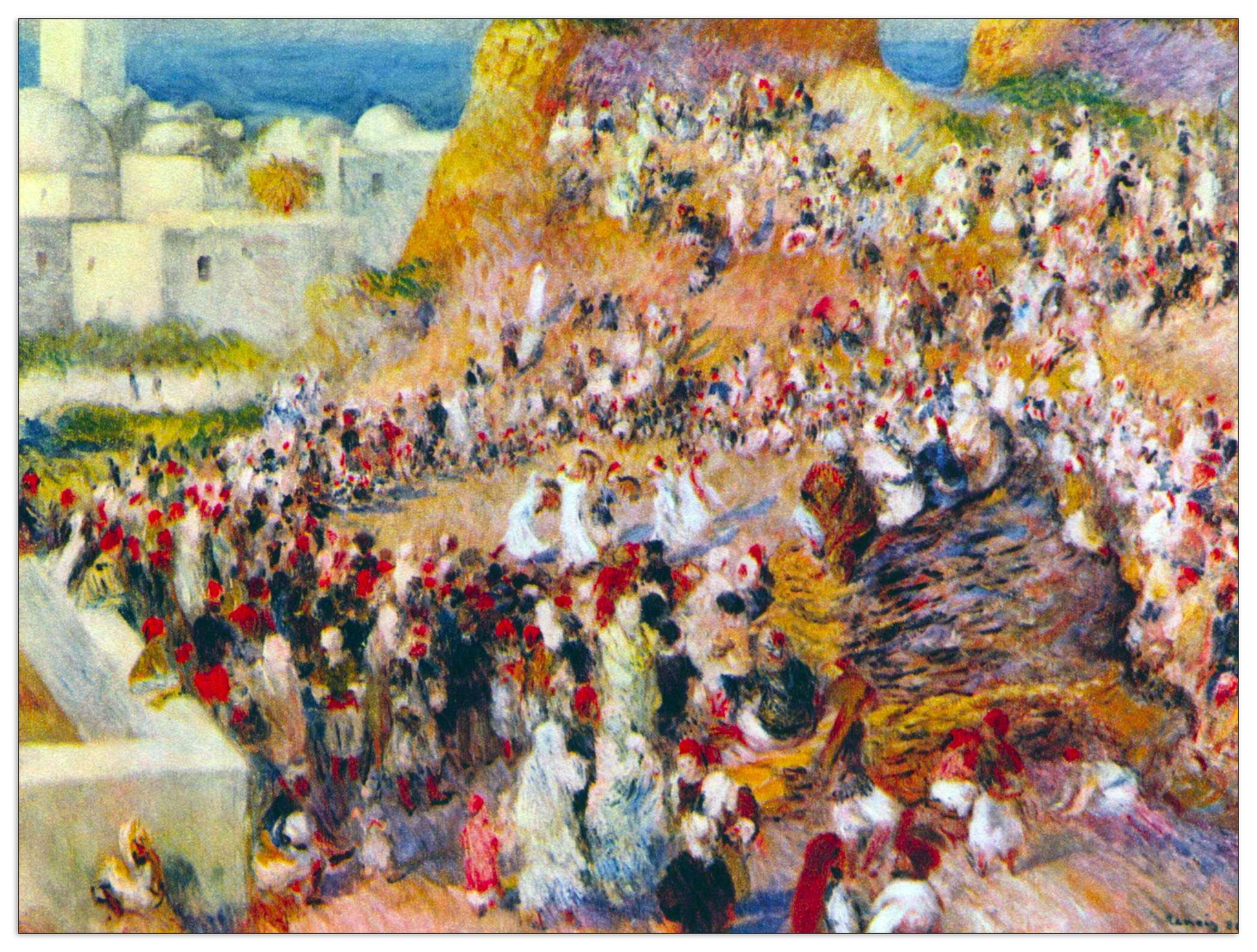 The mosque (Arabian Fest) cm 80x60