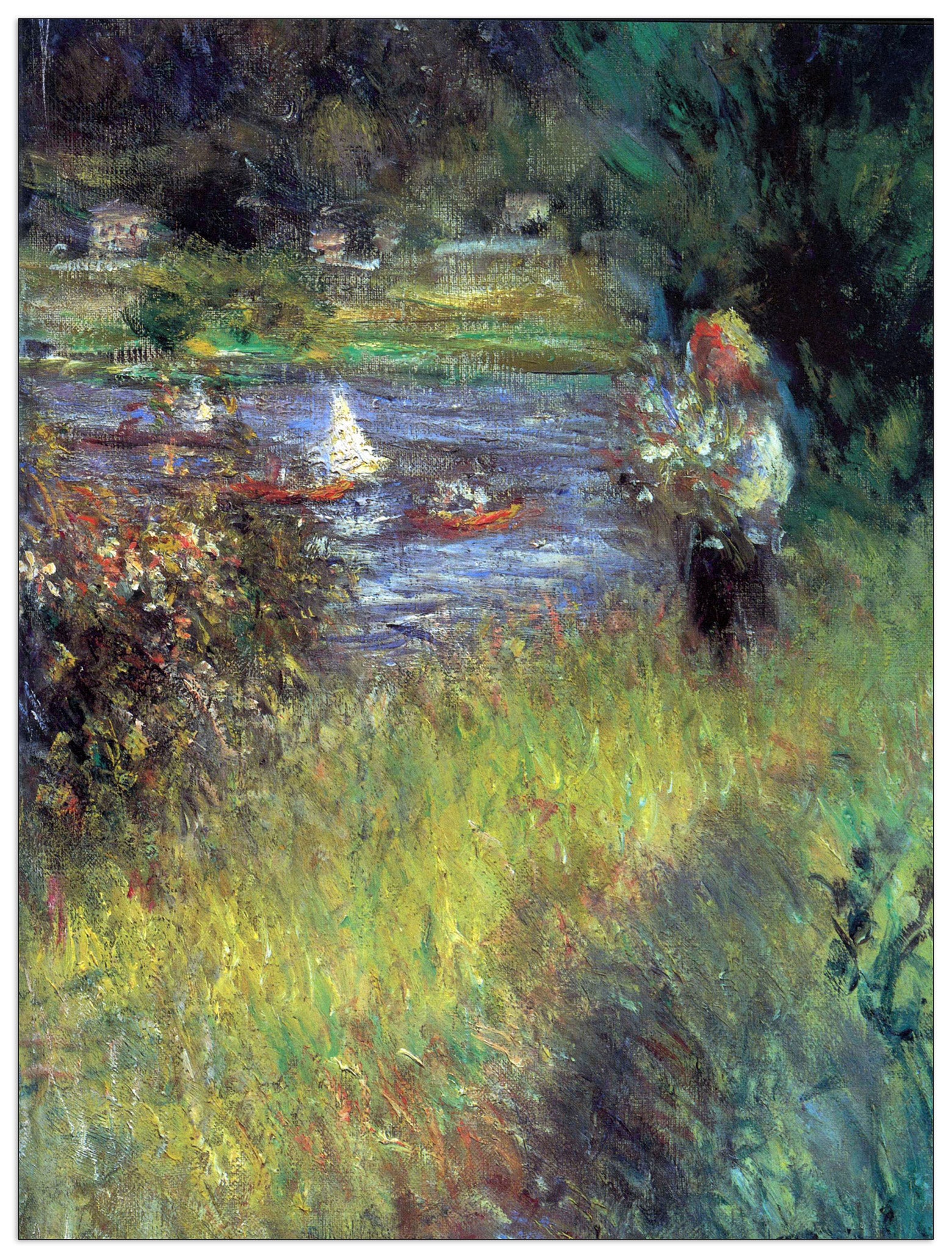 The Seine at Chatou (Detail) cm 60x80
