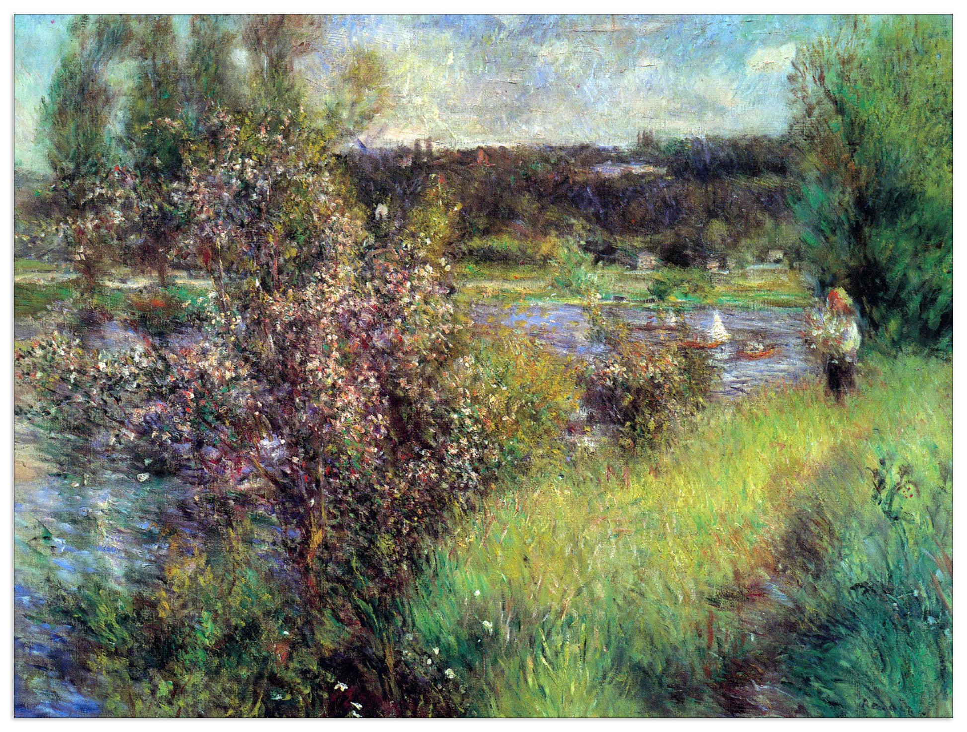 The Seine at Chatou cm 80x60