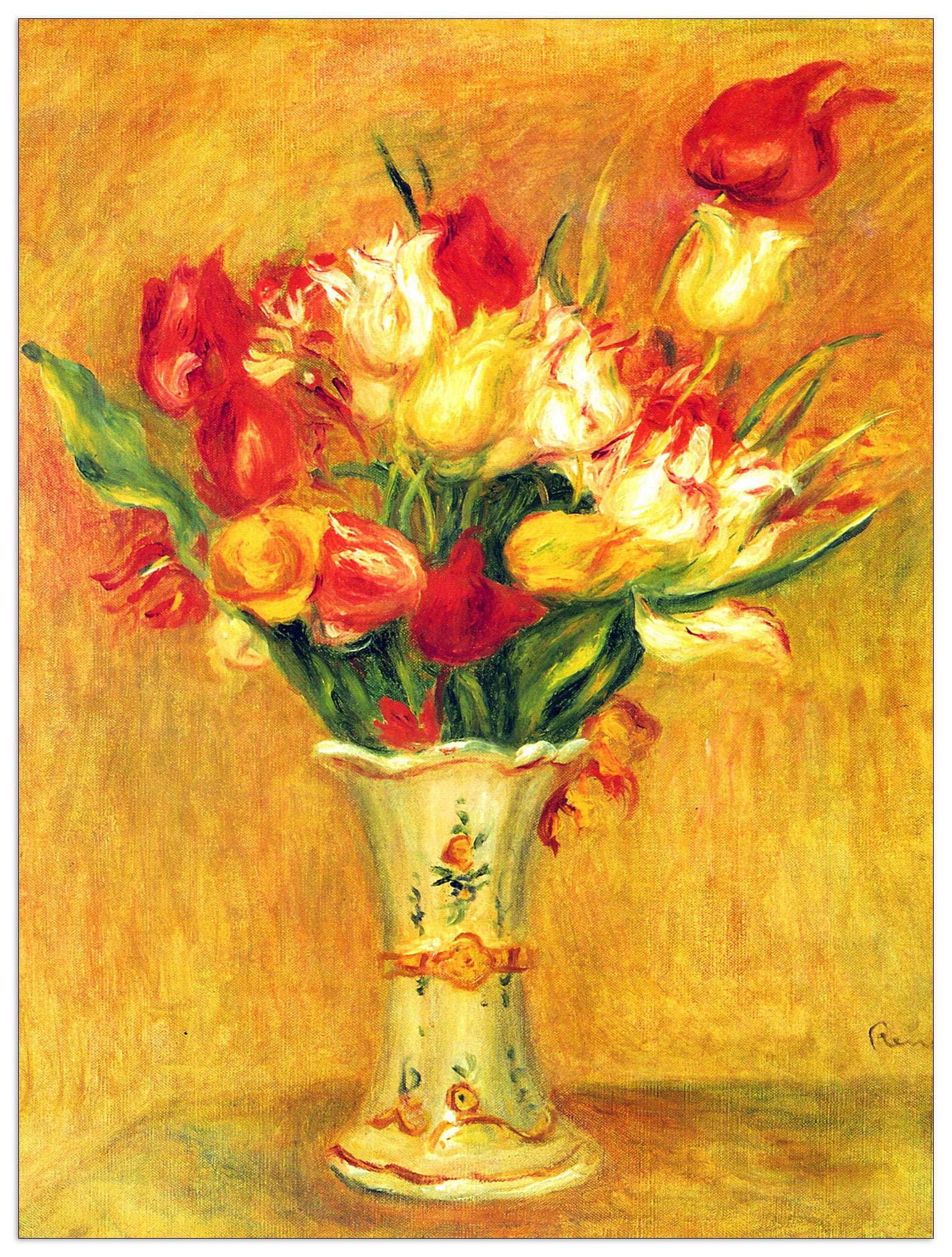 Tulips in a Vase cm 90x120