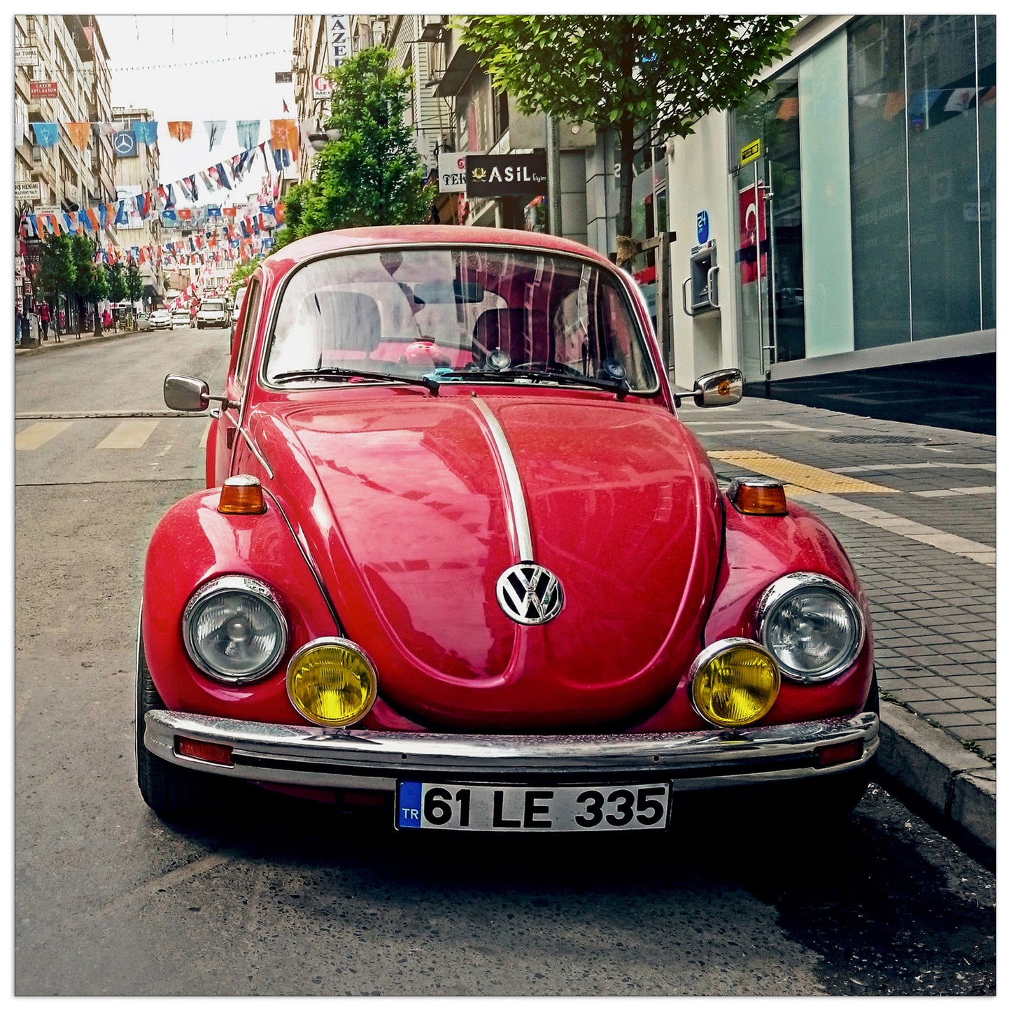 Maggiolino VW cm 30x30