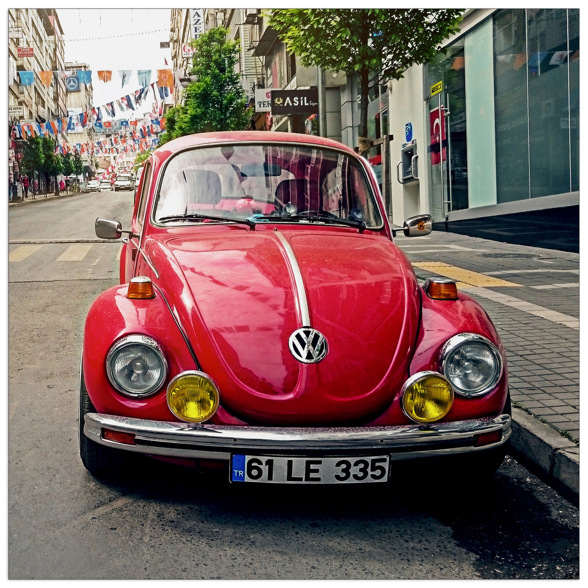 Maggiolino VW cm 30x30