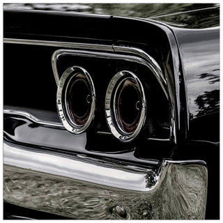Auto americana - cm 70x70 - Pannello in MDF