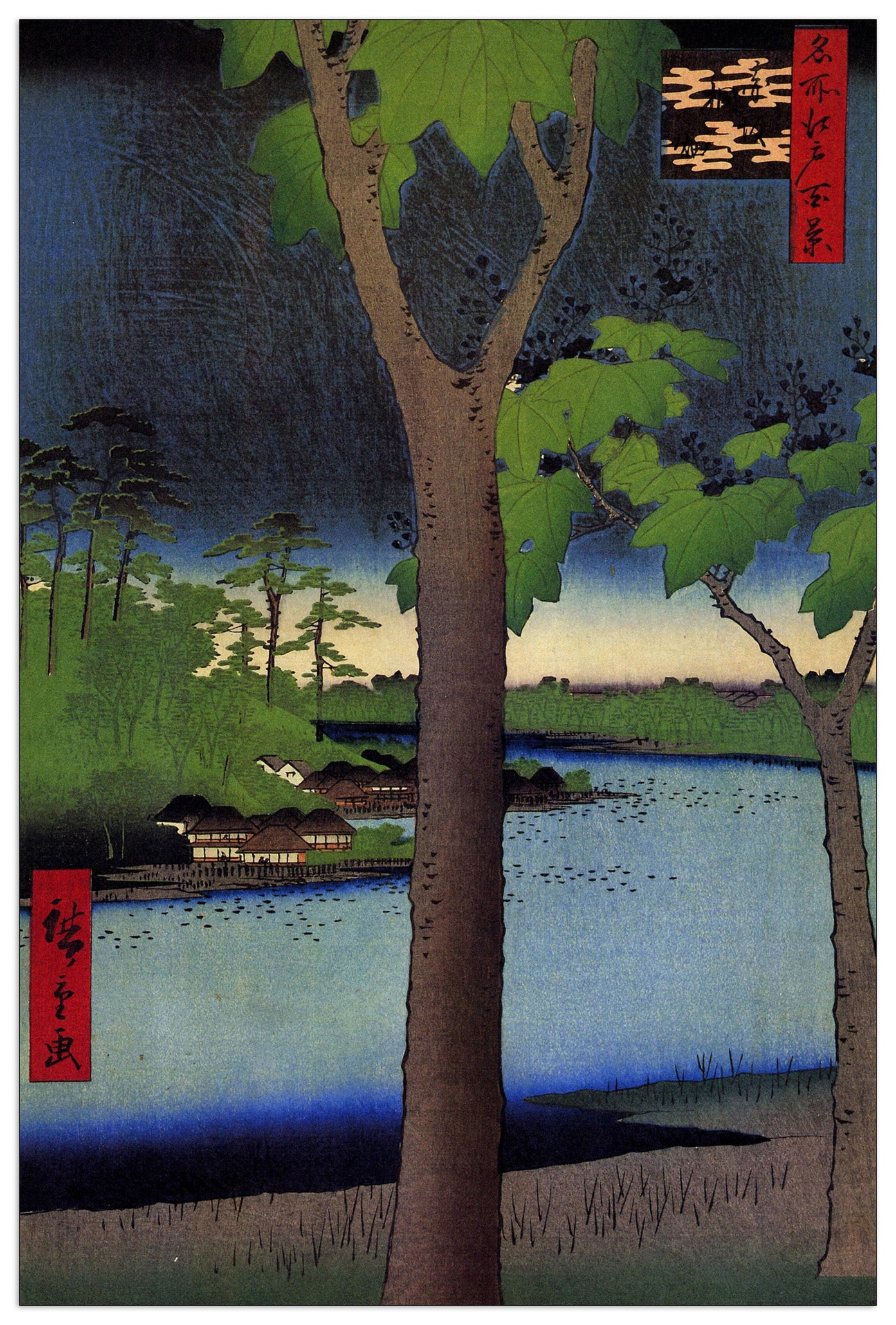 Akasaka Kiribatake cm 60x90