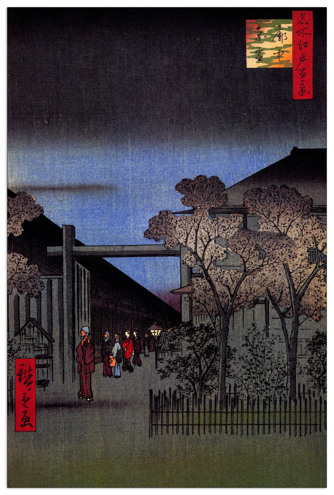 Dawn Inside the Yoshiwara cm 60x90
