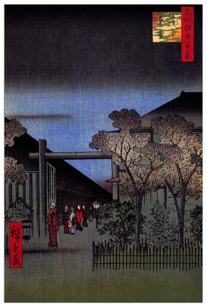 Dawn Inside the Yoshiwara cm 60x90