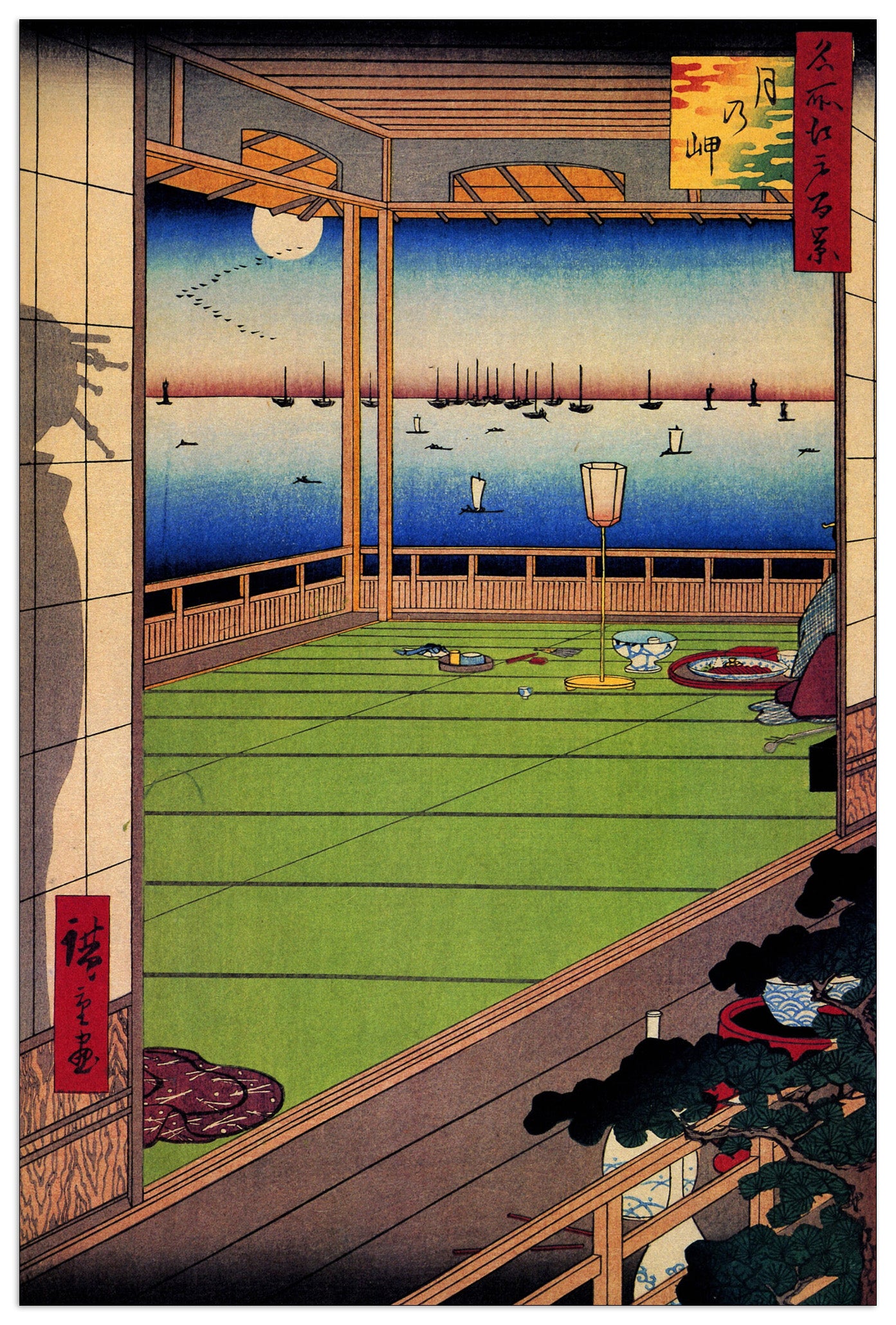 Moon-viewing Point cm 60x90