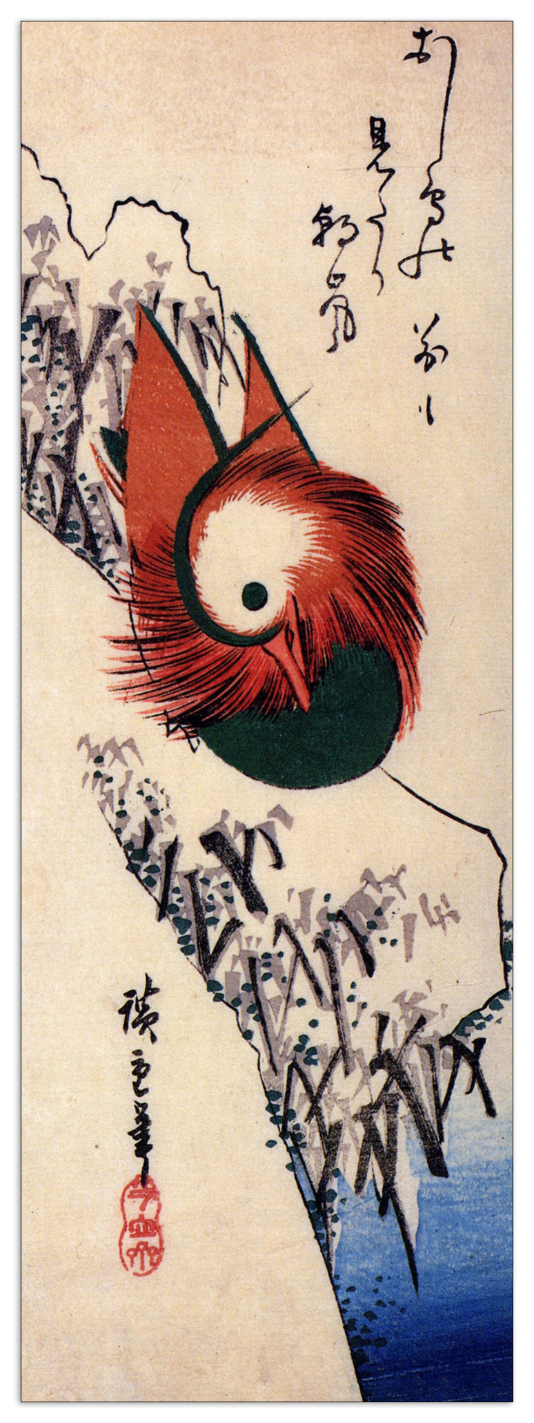 Mandarin duck cm 50x140