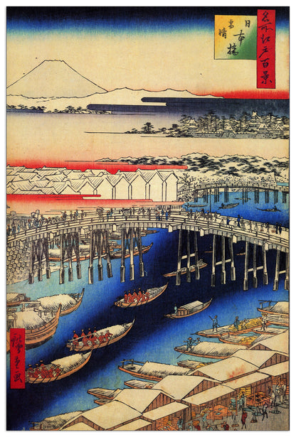 Nihonbashi, Clearing After Snow cm 60x90