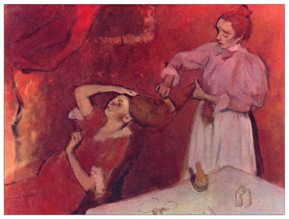 Combing hair cm 80x60