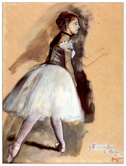 Dancer in step position cm 60x80