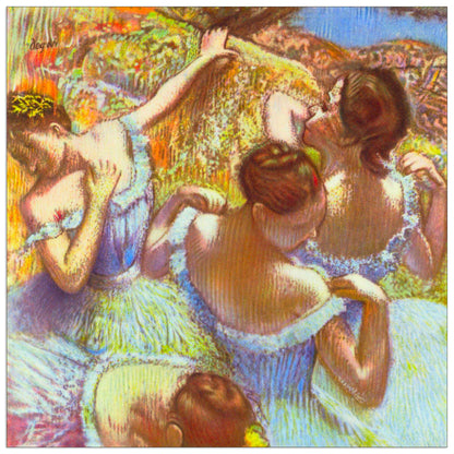 Dancer in blue cm 70x70