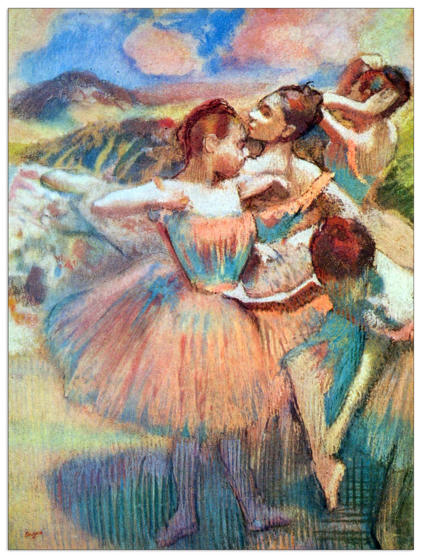 Dancer in the landscape cm 60x80