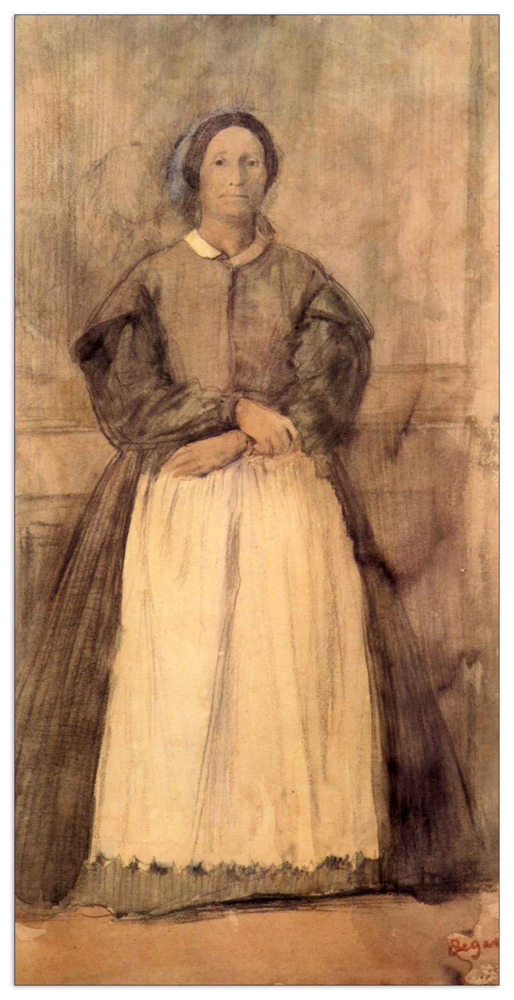 Portrait of Rosa Adelaida Morbilli cm 50x100