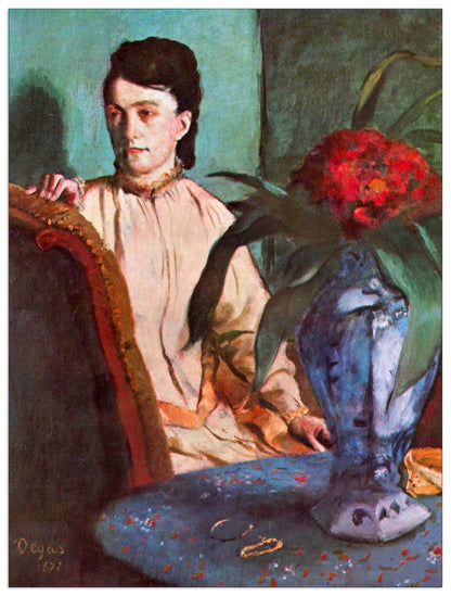 Seated woman cm 60x80