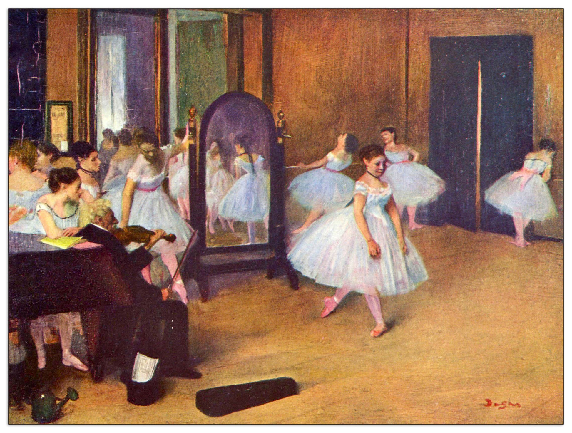The dance hall cm 80x60