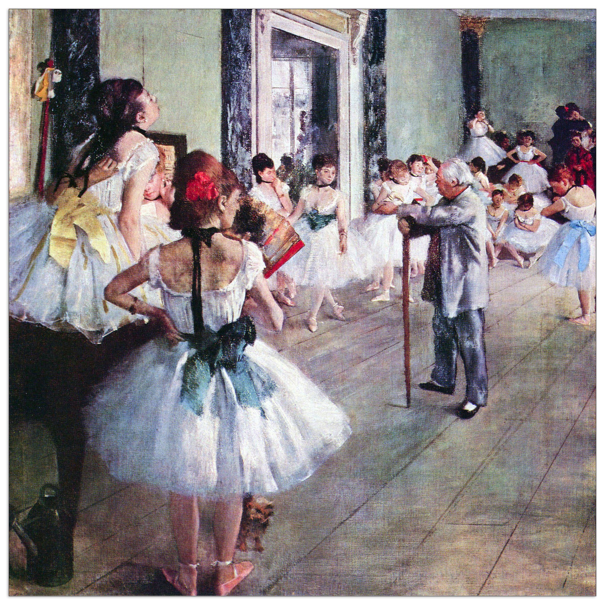 The dance class cm 70x70