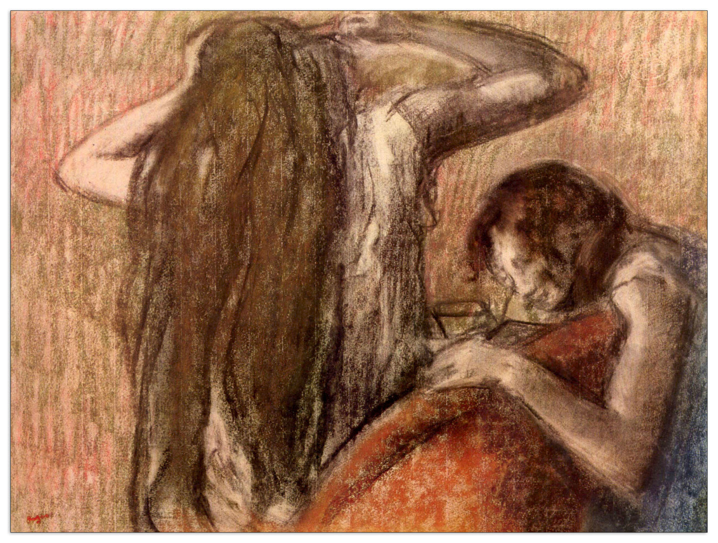 Two girls cm 80x60