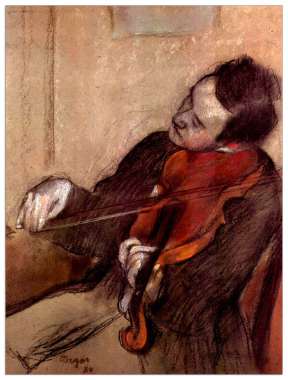 The violinist 1 cm 60x80