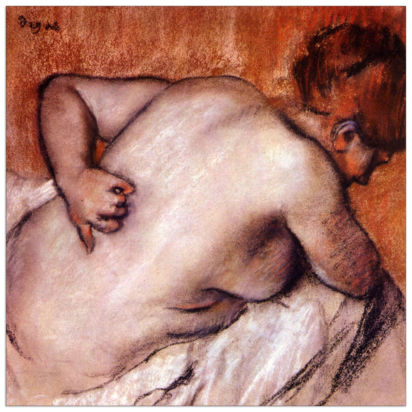 Womans back cm 70x70