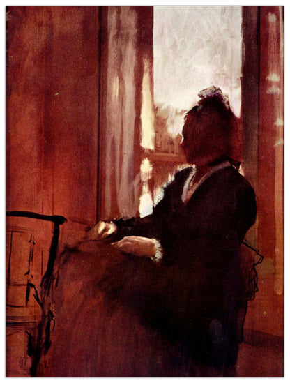 Woman at the window cm 60x80